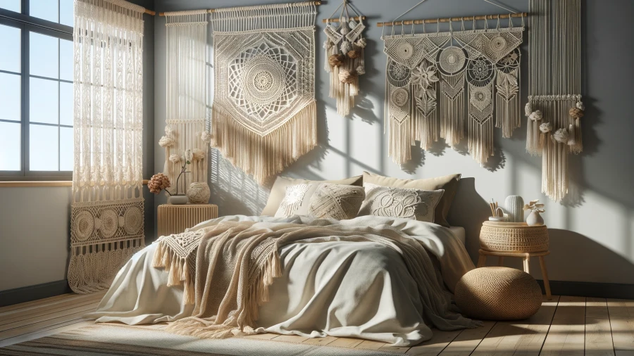 10 Curtain Ideas to Infuse Texture Behind Your Bed