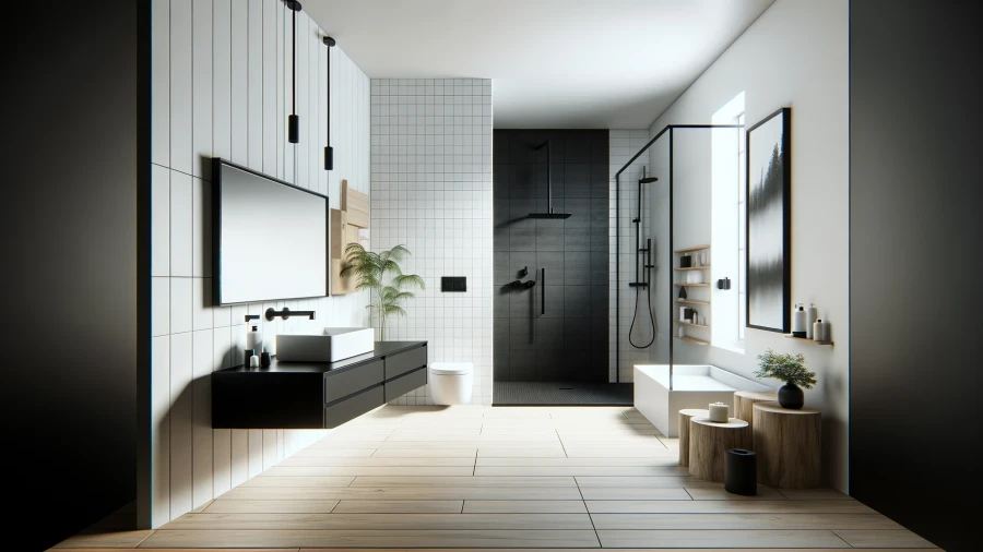 10 Beautiful Black-and-White Bathroom Ideas to Inspire Your Space