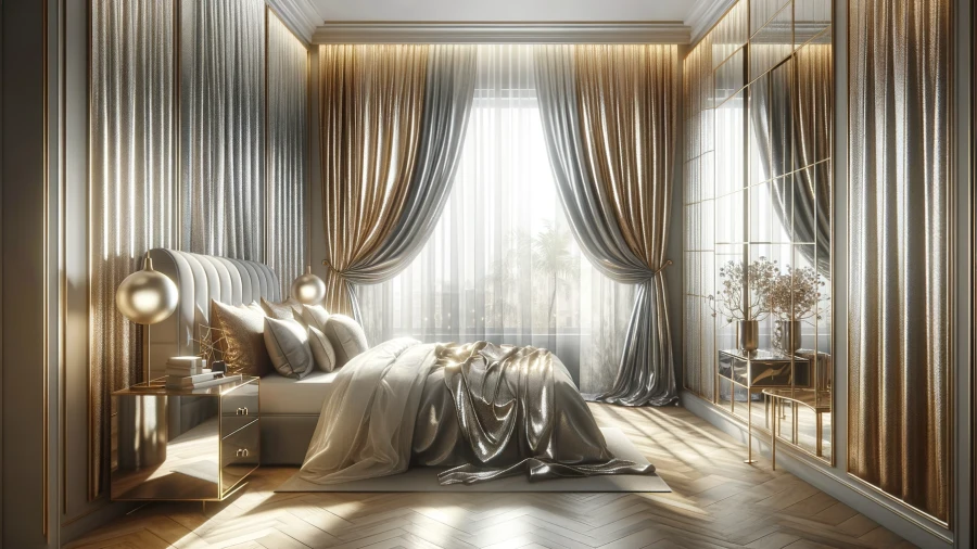 10 Curtain Ideas to Infuse Texture Behind Your Bed