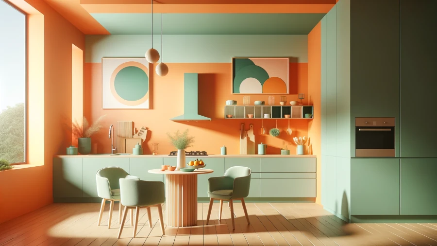 8 Striking Colors to Complement Orange Walls in Your Home