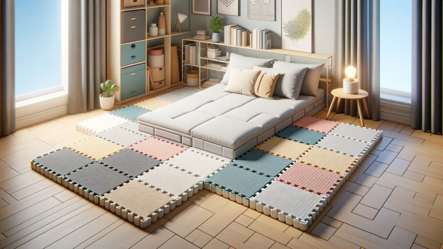 8 Portable Floor Bed Ideas Ideal for Compact Living Spaces