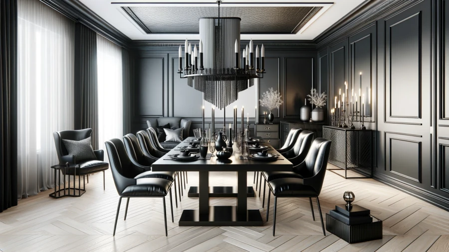 9 Bold and Beautiful Black Dining Room Table Ideas to Inspire Your Space