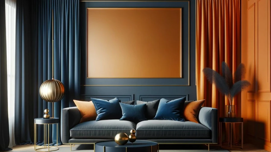 8 Striking Colors to Complement Orange Walls in Your Home