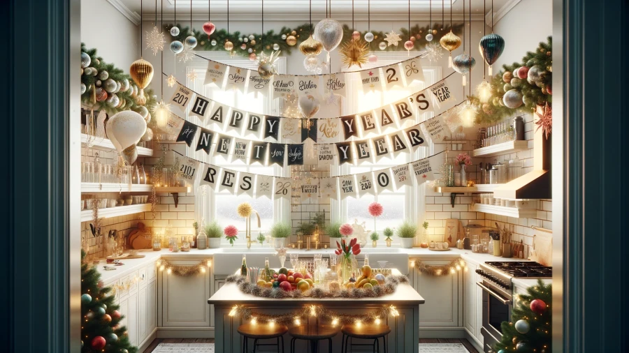 10 Kitchen Decorations to Make Your Space Party-Ready for the New Year
