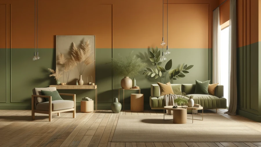 8 Striking Colors to Complement Orange Walls in Your Home
