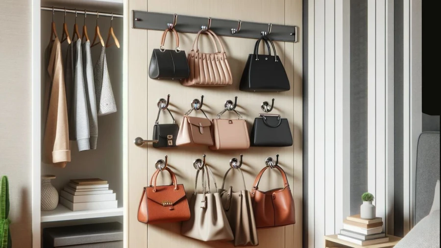 9 Storage Solutions for Organizing Handbags and Purses at Home