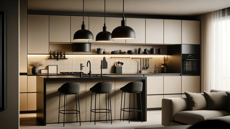 9 Beige Kitchen Cabinets Making a Stylish Departure from White