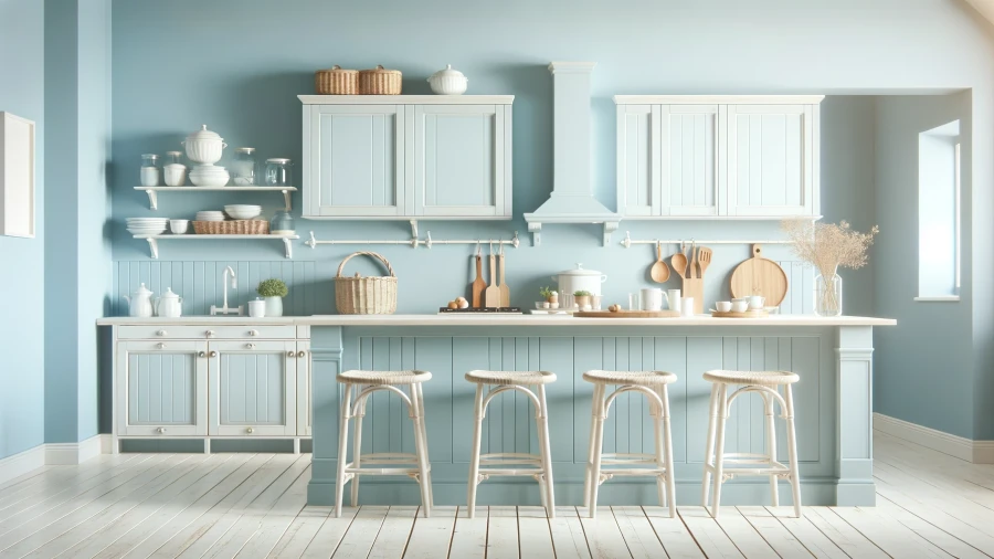 Transform Your Cozy Kitchen with 9 Paint Colors to Maximize Space