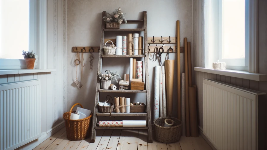 8 Creative Gift Wrapping Storage Solutions for a Clutter-Free Home