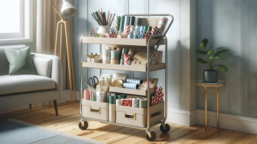 8 Creative Gift Wrapping Storage Solutions for a Clutter-Free Home