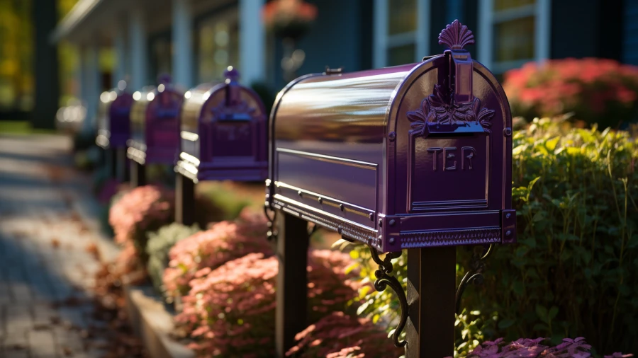 8 Creative Mailbox Painting Colours for a Creative Touch