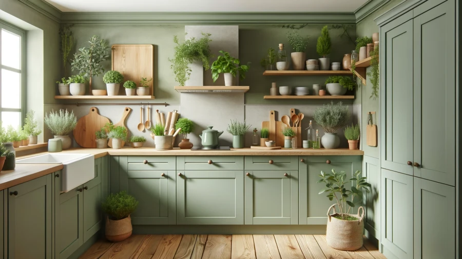 Transform Your Cozy Kitchen with 9 Paint Colors to Maximize Space