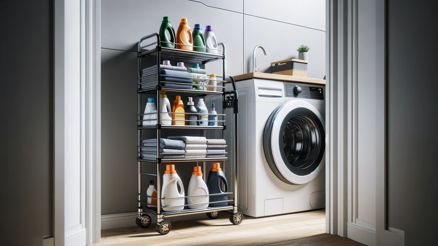 8 Clever Storage Solutions for Small Laundry Rooms at Home