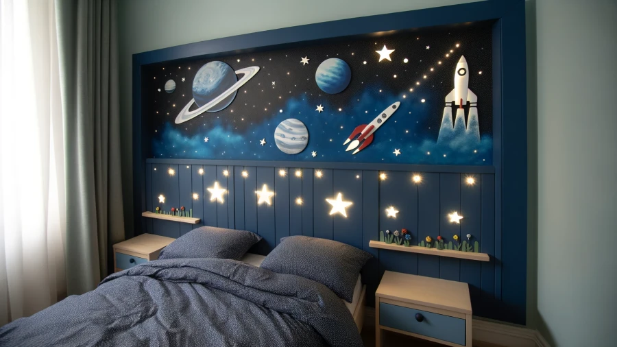 9 Headboard Ideas for Children's Bedrooms
