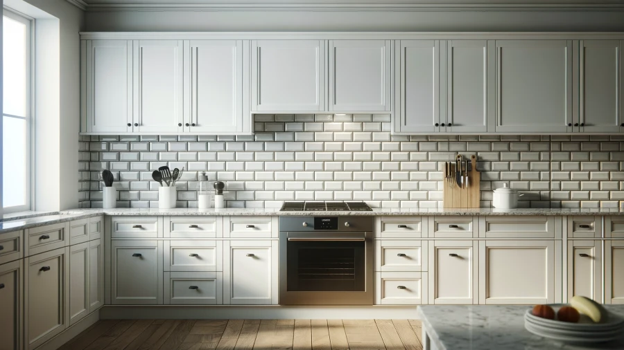 10 Stylish Backsplash Ideas for White Cabinets and Granite Countertops