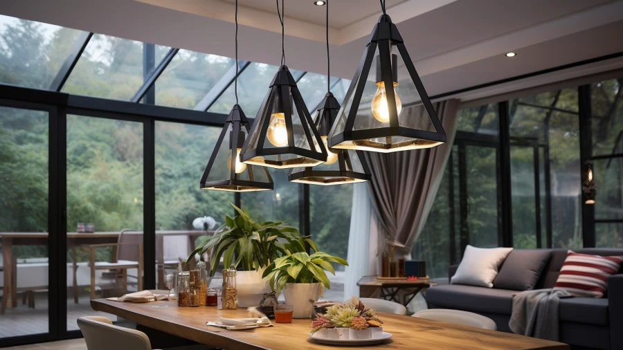 7 Creative Triangle-Inspired Home Lighting Designs
