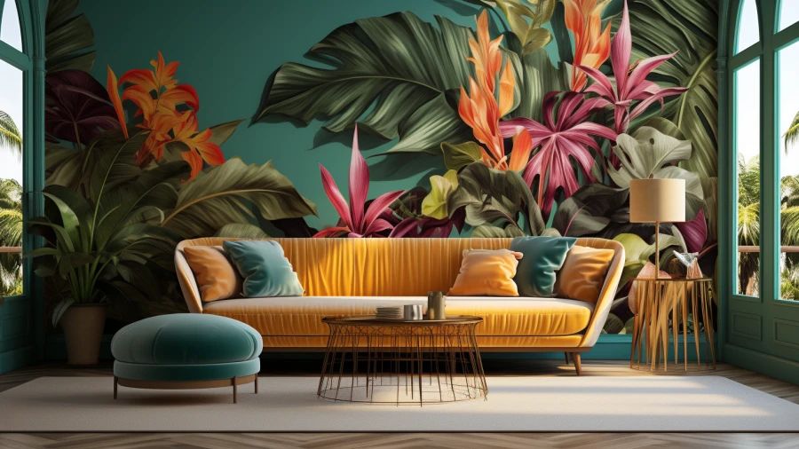 8 Botanical Wallpapers to Transform Your Home into a Calming Oasis