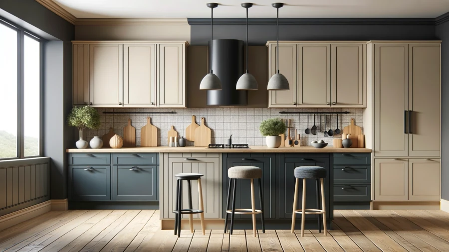 9 Beige Kitchen Cabinets Making a Stylish Departure from White