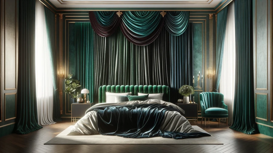 10 Curtain Ideas to Infuse Texture Behind Your Bed