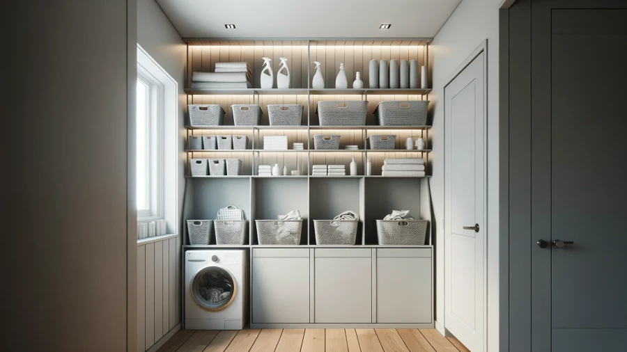 8 Clever Storage Solutions for Small Laundry Rooms at Home