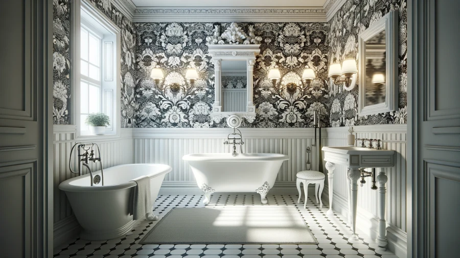 10 Beautiful Black-and-White Bathroom Ideas to Inspire Your Space