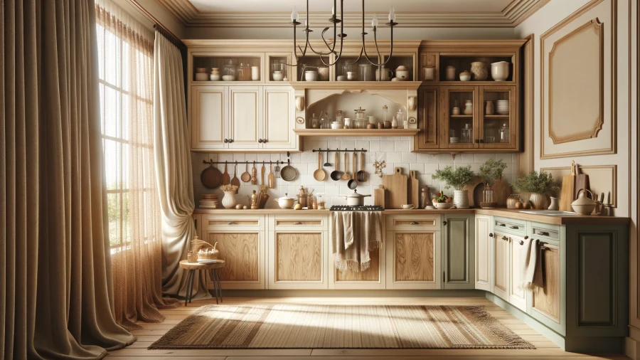 10 Classic Color Schemes for Kitchens Featuring Hickory Cabinets