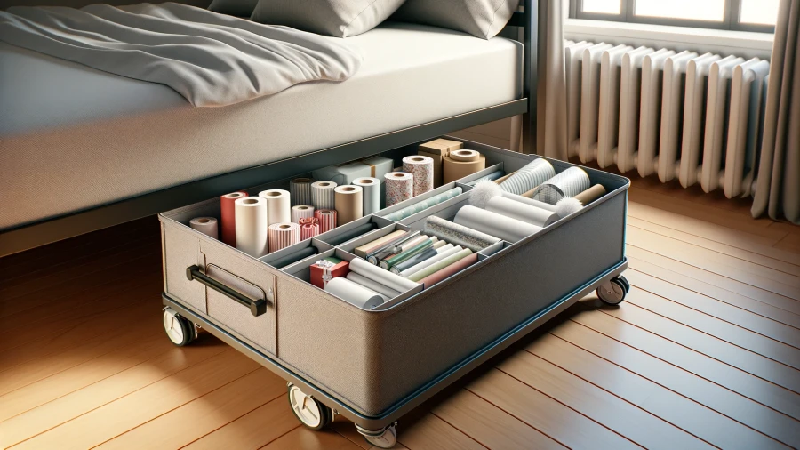 8 Creative Gift Wrapping Storage Solutions for a Clutter-Free Home