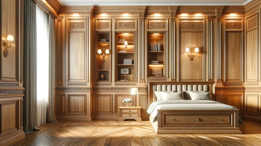 10 Regal Wooden Themed Bedroom Ideas for a Timeless Retreat