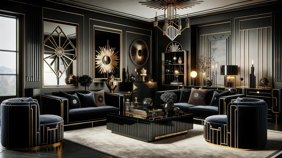8 Stylish Black Living Room Concepts to Elevate Your Home's Atmosphere