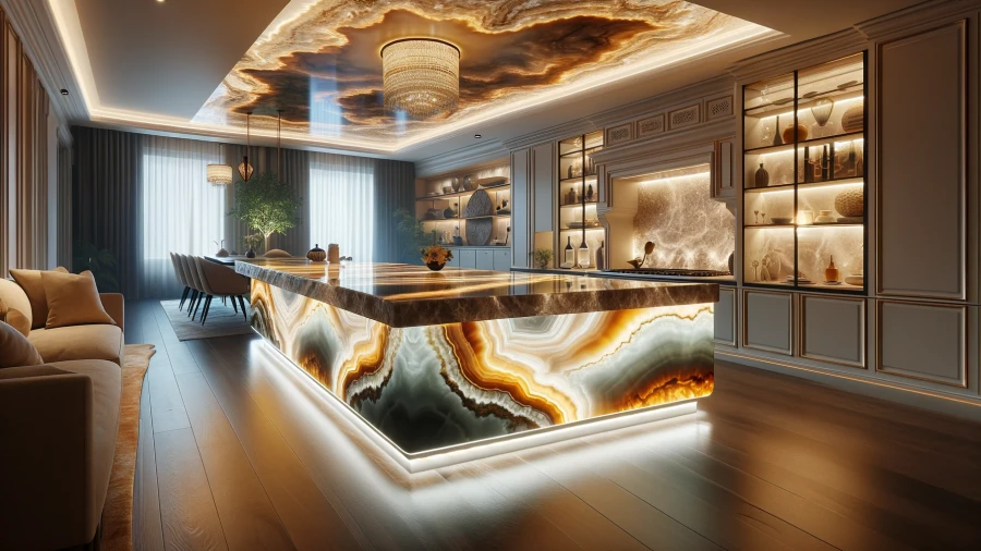 8 Breathtaking Waterfall Countertop Concepts to Enhance Your Home