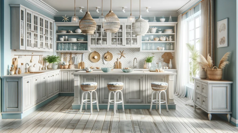 8 Striking Kitchens Featuring Elegant Gray Flooring