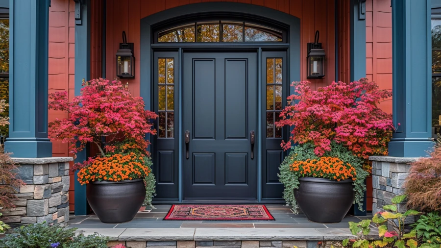 8 Stylish Black Front Door Inspirations for Your Home