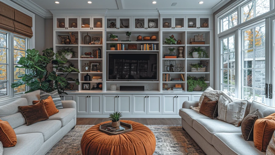 Enhance Your Living Room Aesthetics with 8 Clever Storage Solutions