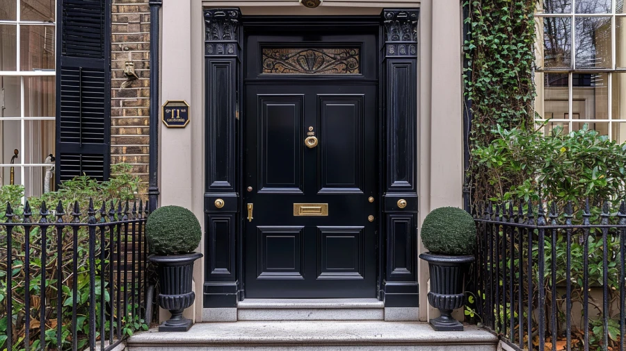 8 Stylish Black Front Door Inspirations for Your Home