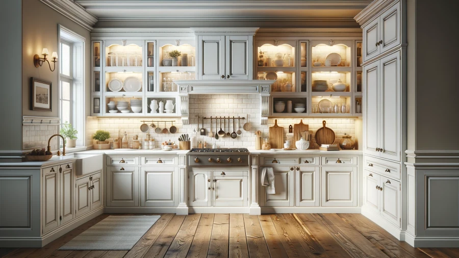 Illuminate Your Home with 8 Captivating White Kitchen Cabinets