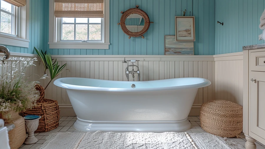 Enhance Your Home's Style with These 8 Creative Bathroom Wainscoting Concepts