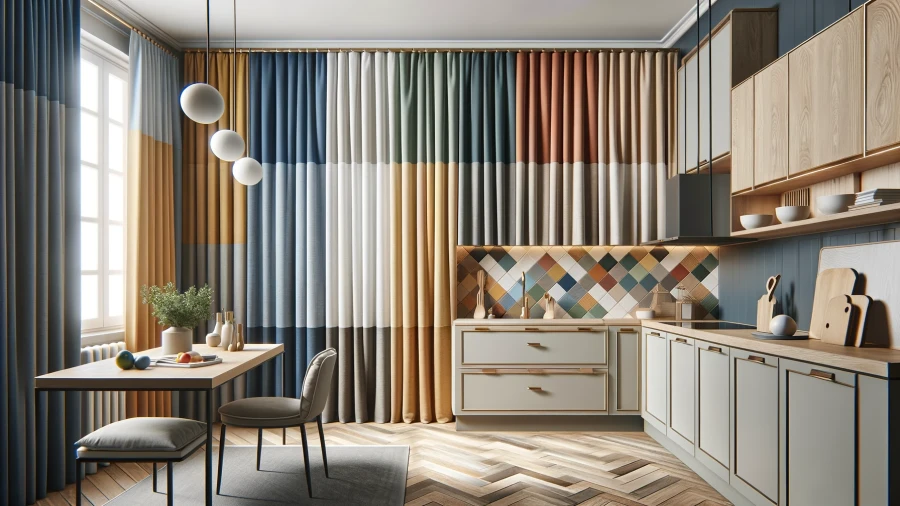 10 Kitchen Curtain Ideas for Colorful and Polished Spaces