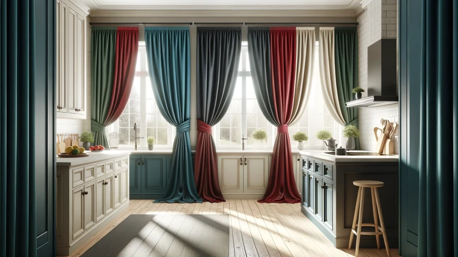 10 Kitchen Curtain Ideas for Colorful and Polished Spaces