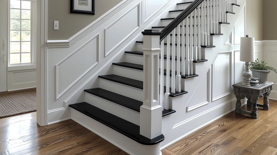 10 Impressive Black and White Stair Ideas to Elevate Your Home