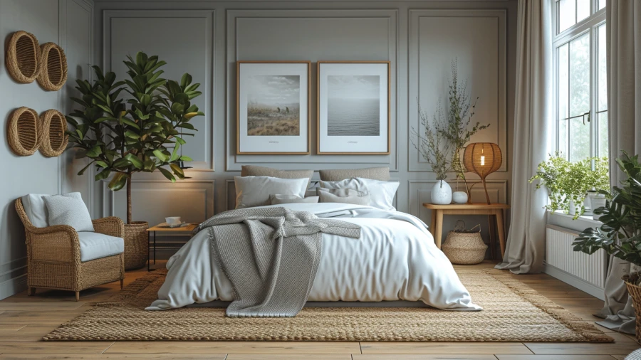 9 Inspiring Gray Bedroom Concepts for Your Home