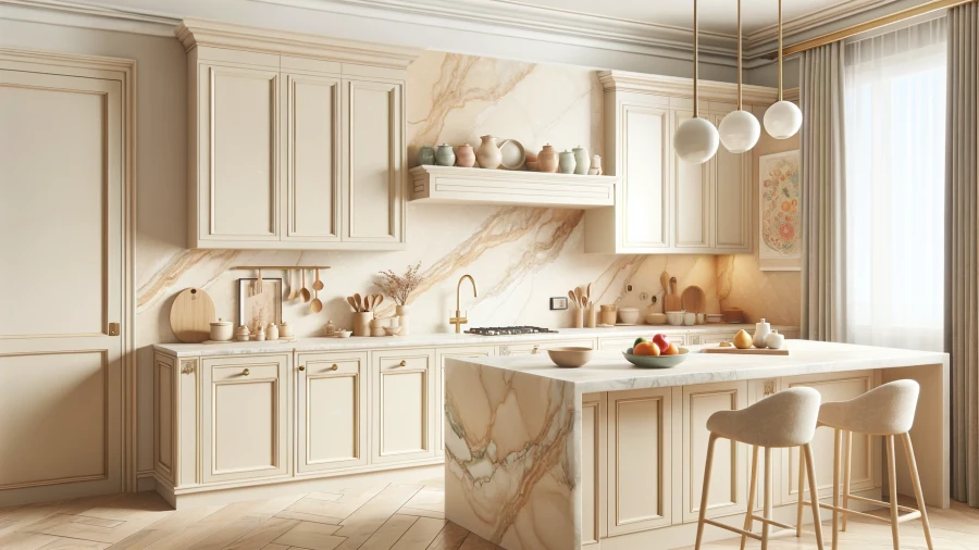 10 Beautiful Marble Kitchen Countertops for Timeless Elegance