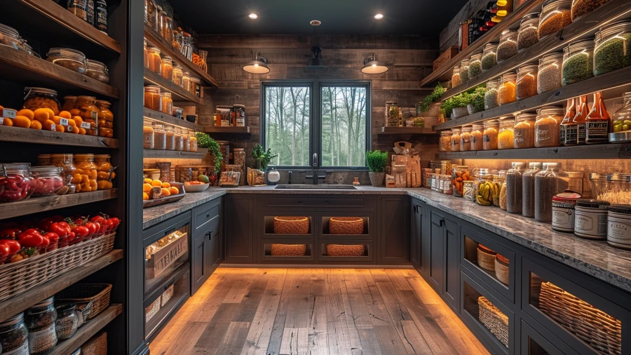 12 Creative Walk-In Pantry Ideas for Elevated Kitchen Storage