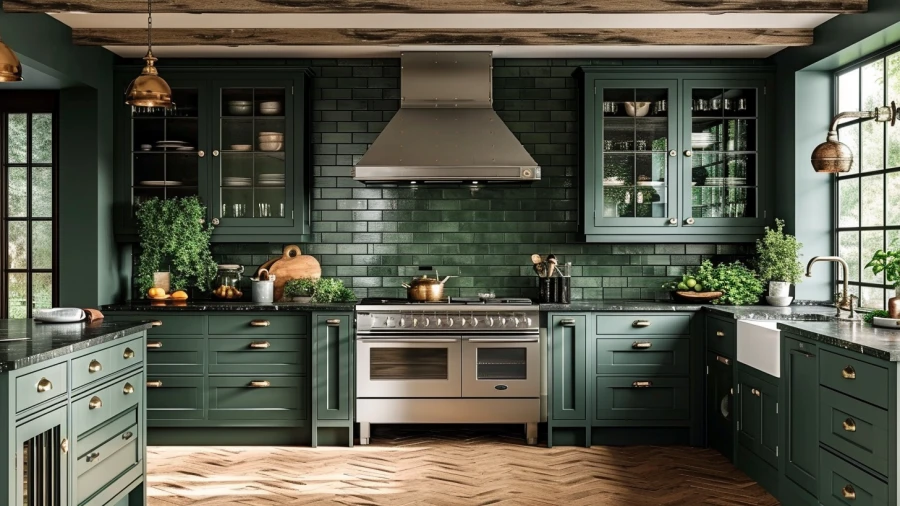 8 Striking and Atmospheric Dark Kitchen Cabinet Designs for Your Home