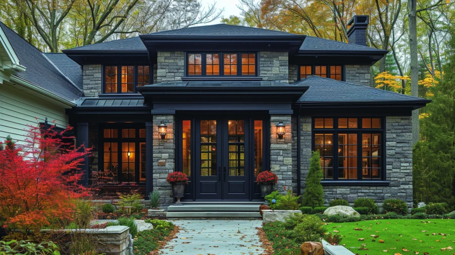 8 Stylish Black Front Door Inspirations for Your Home
