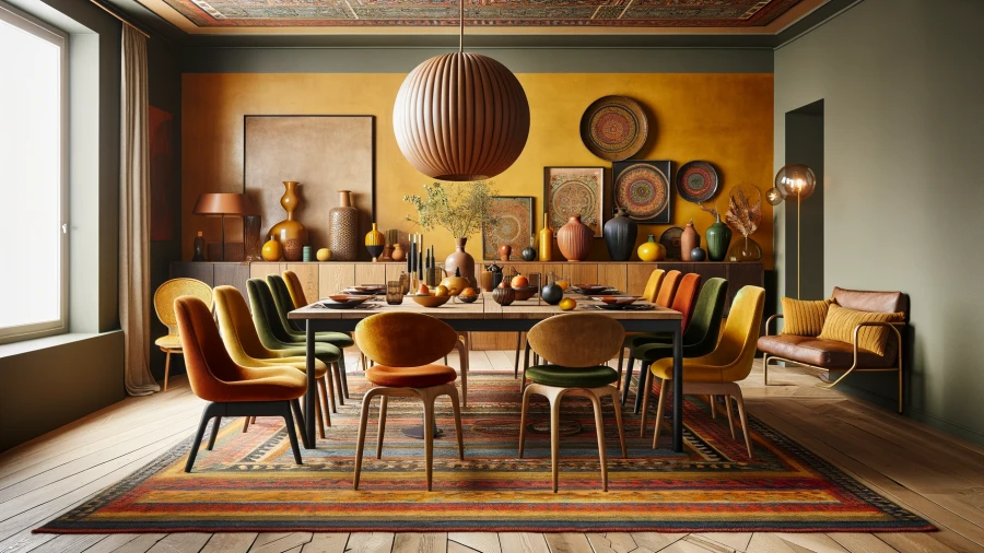 Embrace the Resurgence of '70s Paint Color Trends with These 8 Stylish Ideas
