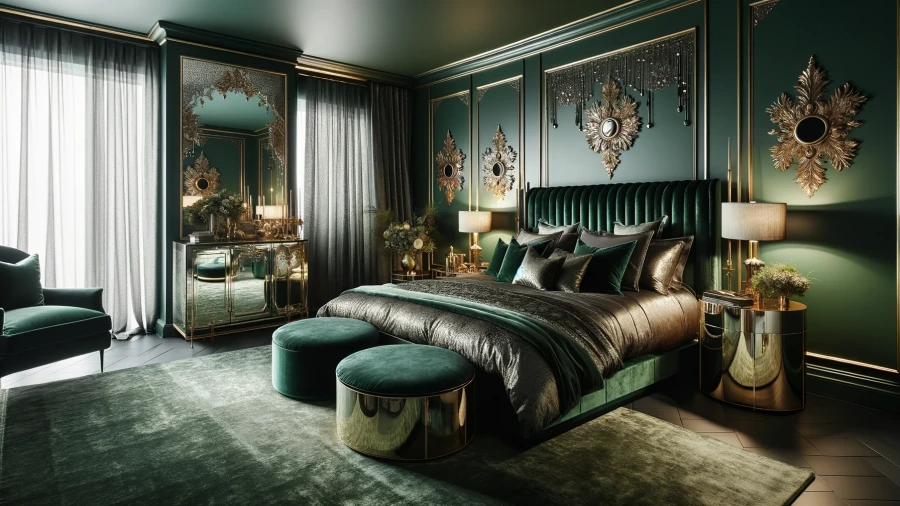 8 Stylish Dark Green Paint Shades Perfect for Bedroom in Your Home