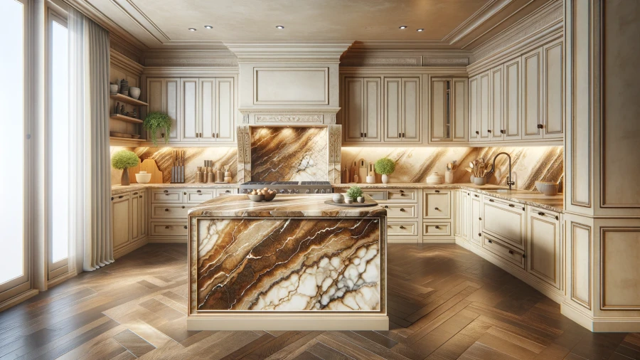 10 Beautiful Marble Kitchen Countertops for Timeless Elegance