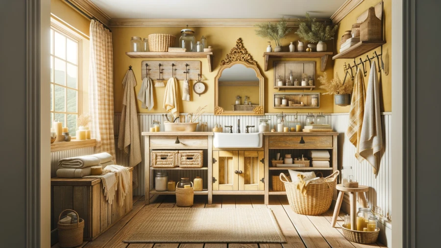 Transform Your Home with 7 Delightful Yellow Bathroom Design Concepts