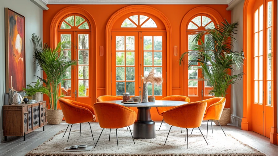 9 Vibrant Orange Paint Shades to Elevate Your Home Décor