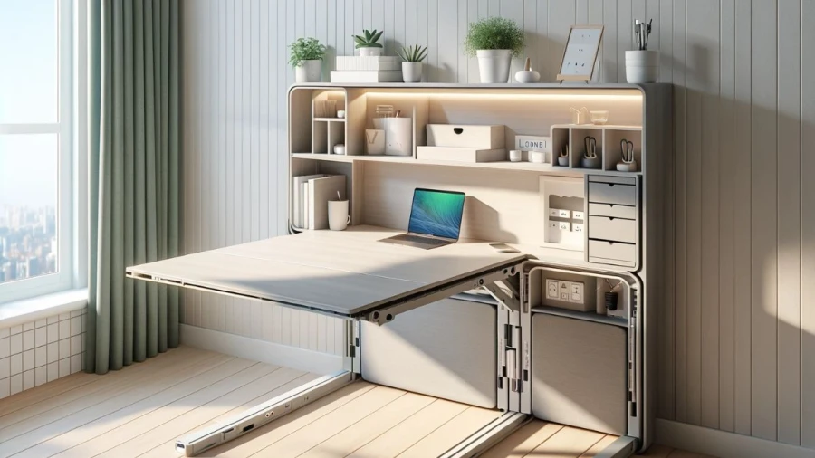 8 Stylish Wall-Mounted Study Table Design Ideas for Productive Spaces
